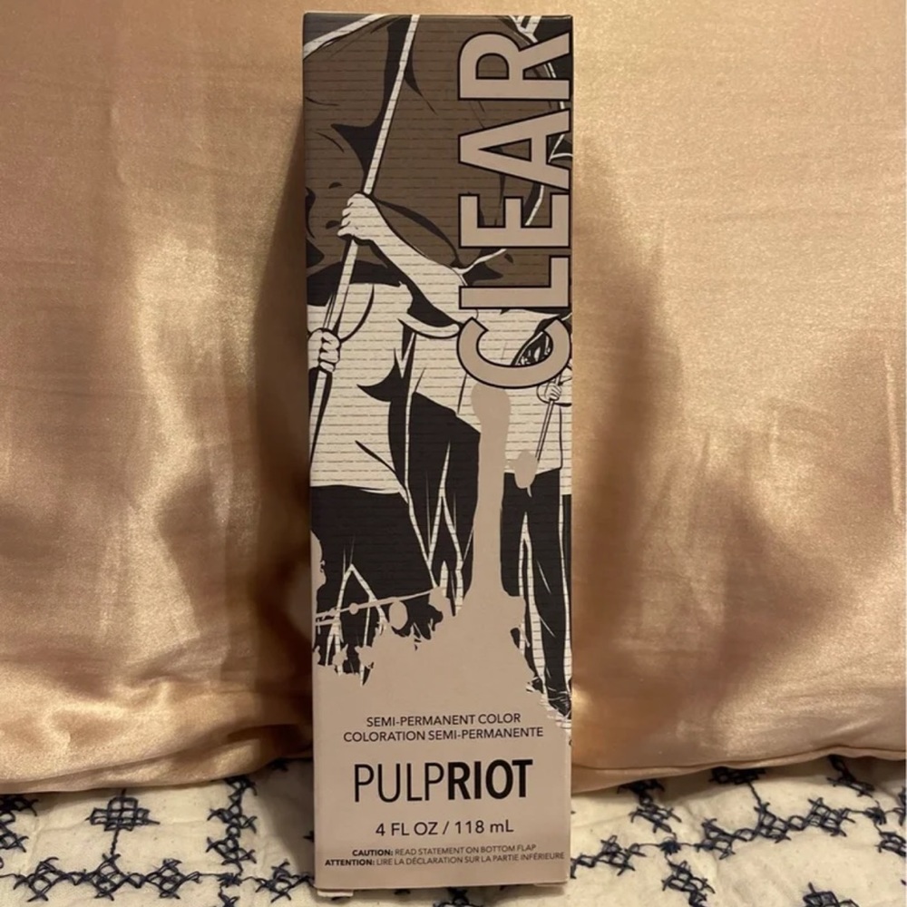 Pulp Riot semi-permanent hair color CLEAR